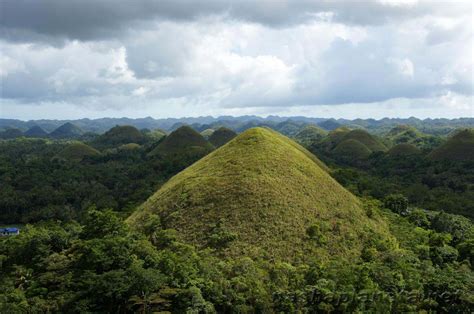 Chocolate Hills On The Island Of Bohol And How To Get To Them