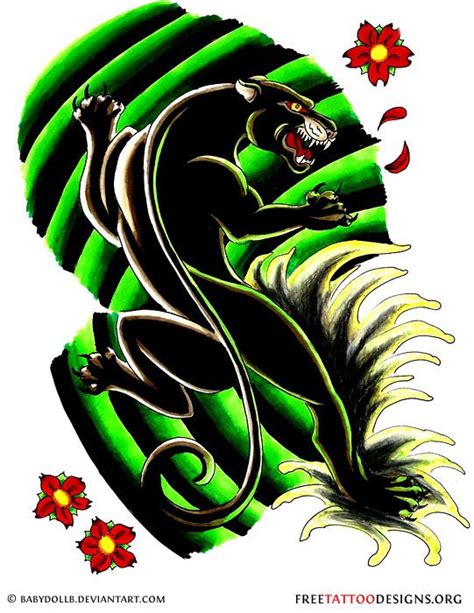 Panther Tattoos Black Panther Tattoo Designs Panther Tattoo Black