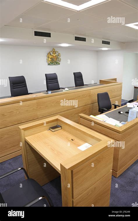 Court Room Interior Uk Magistrate Hi Res Stock Photography And Images
