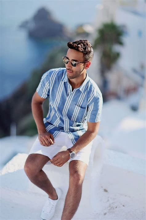 OIA SANTORINI THE NEAT FIT Vacation Outfits Men Beach Outfit Men