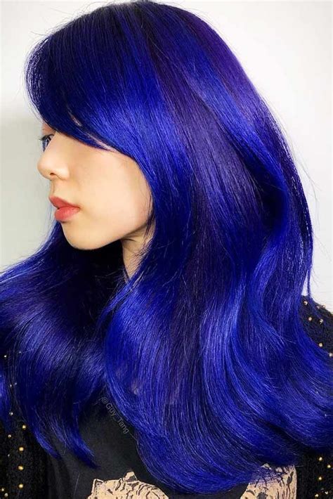 50 Mysterious Blue Black Hair Color Combinations For Deep And Vibrant Looks Blue Black Hair