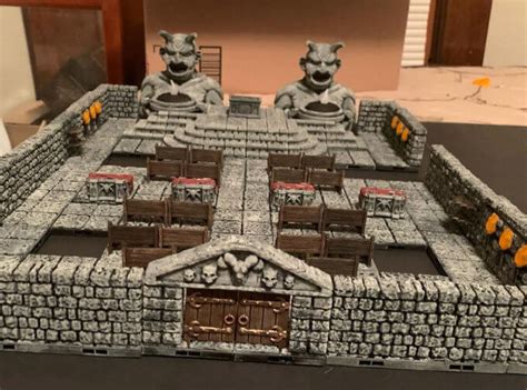 Dnd Props For A 3d Printed Dungeons And Dragons Game Dandd