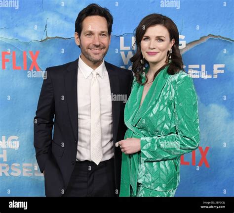 L R Paul Rudd And Aisling Bea At The Netflixs Living With Yourself