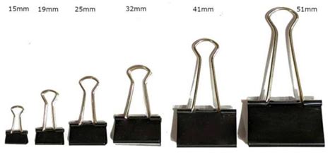 Binder Clips All Sizes Pack Of Monaf Stores