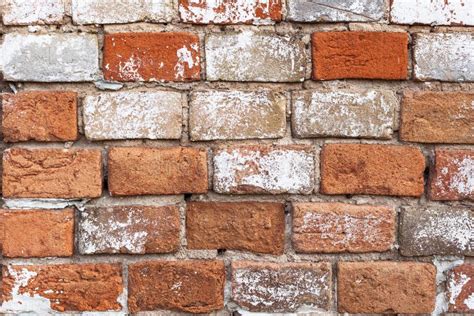 4564 Red Brick Wall Close Up Texture Old Brickwork Red Brick Vintage