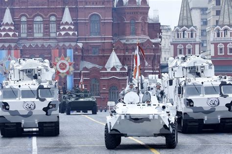 Putins New Toys Russia Showcases Arctic Military Hardware In Red