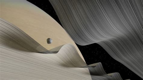New Visualization Of Waves In Saturns Rings Puts You In The Keeler Gap