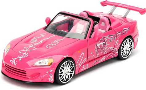 Amazon ジェイダ Jada New 124 Wb Fast And Furious Pink Sukis Honda S2000 Diecast Model Car By