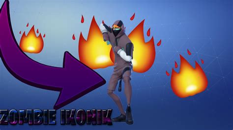 The ikonik skin is an epic fortnite outfit from the ikonik set. FORTNITE Zombie IKONIK / Зомби АЙДОЛ!!! ( CUSTOM SKIN ...