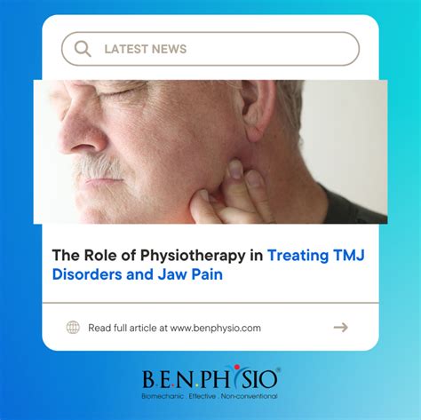The Role Of Physiotherapy In Treating Tmj Disorders And Jaw Pain