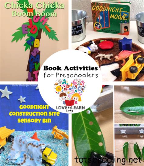 Fun Learning For Kids Book Activities For Preschoolers Love To Learn