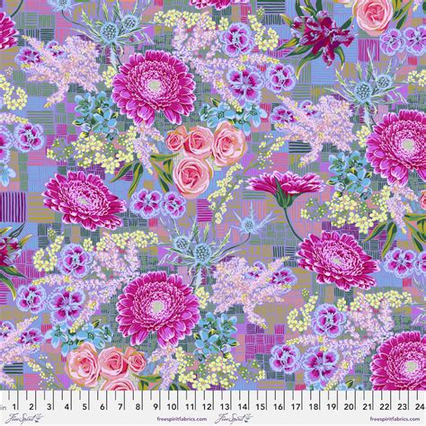 Vivacious Tapestry Lilac By Anna Maria Horner Petting Fabric