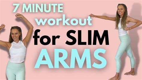 7 Minute Arm Workout For Women At Home Tone Your Arms In 7 Minutes