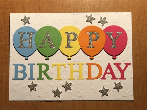 Happy Birthday Card Cricut