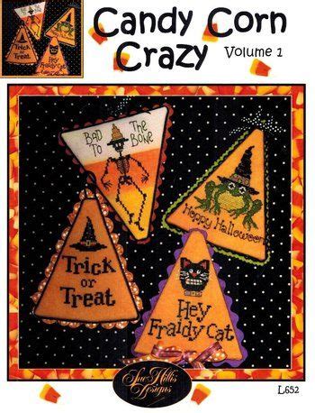 This pattern is perfect for cross stitchers of all levels. Sue Hillis Candy Corn Crazy 1 - Cross Stitch Pattern ...