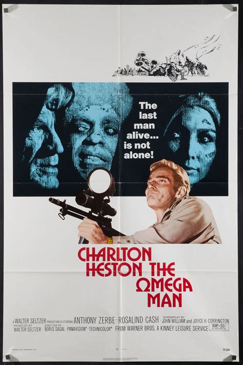 The Omega Man Vintage Movie Poster