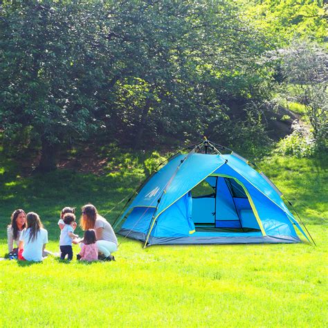 Maybe you would like to learn more about one of these? Water-Resistant Family Backyard Campout Tent Cabin,iClover ...