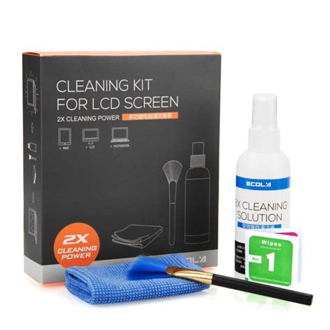 Ecola Cd El135 Computer Cleaning Kit Screen Cleaner Double Efficient