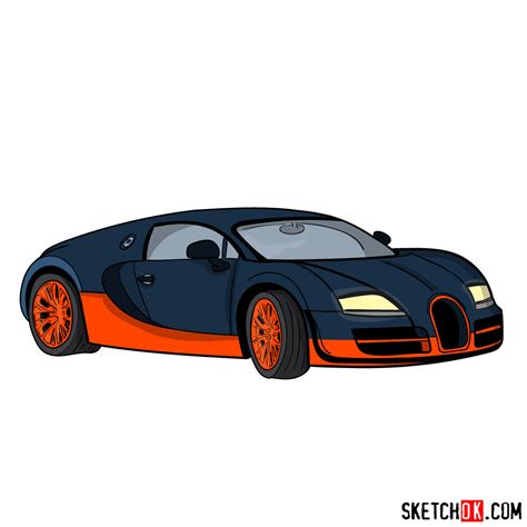 Bugatti Drawing At Explore Collection Of Bugatti