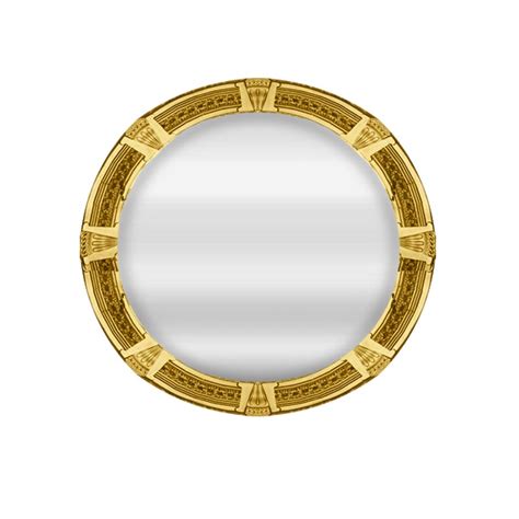 6' Round Gold Mirror - Event Theory