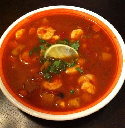 Amy S Kitchen Caldo De Camaron Spicy Shrimp Soup