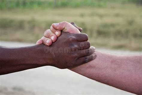 Traditional African Handshake Stock Image Image Of Shake White 8217843