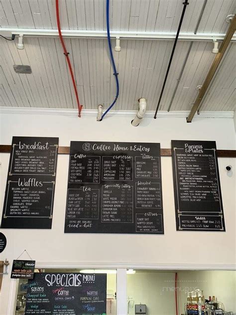 Menu Of 49 Coffee House And Eatery In Springville Ny 14141