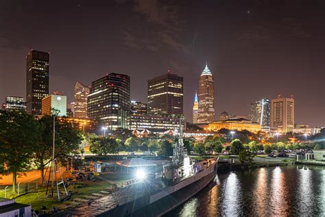 Downtown Cleveland At Night Rcleveland