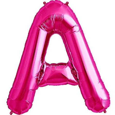34 Inch Foil Helium Balloon Letter Ireland Wholesale Party Supplies