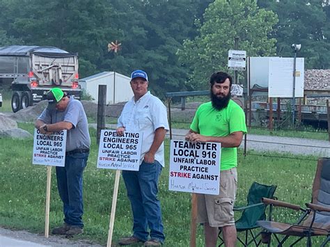 Local 916 Teamsters Begin Ulp Strike To Protest Lack Of Good Faith