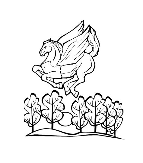 Cute pegasus coloring page to color, print and download for free along with bunch of favorite pegasus coloring page for kids. Kostenlose druckbare Pegasus Malvorlagen für Kinder ...
