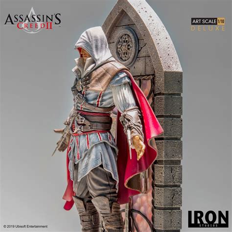 Ezio Auditore Assassin S Creed II 1 10 Art Scale Deluxe Statue