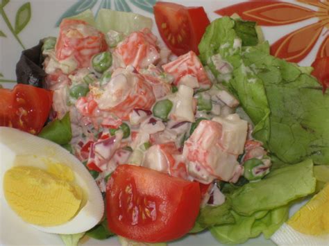 Mock Crab Louis Salad For Two Recipes