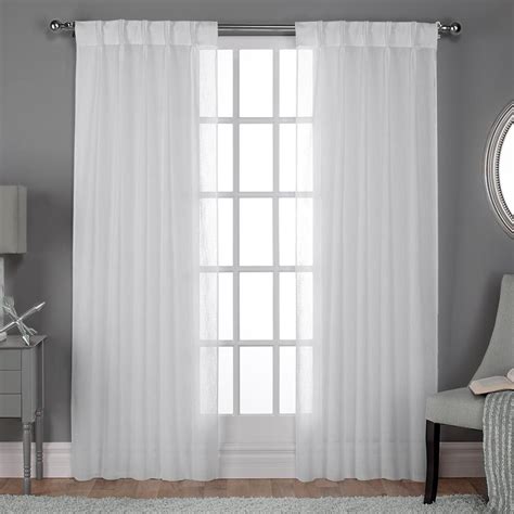Pinch Pleat Sheer Curtains