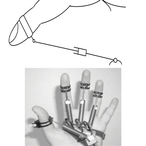 Kinematic Model Of A Hand Each Finger Has 3 Joints With 4 Dof Index