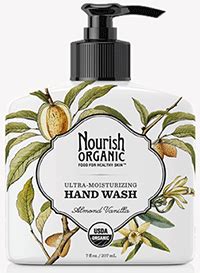 Nourish Organic Organic Hand Wash Almond Vanilla Rave About Skin