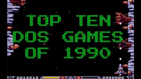 the top 10 dos games of 1990 youtube