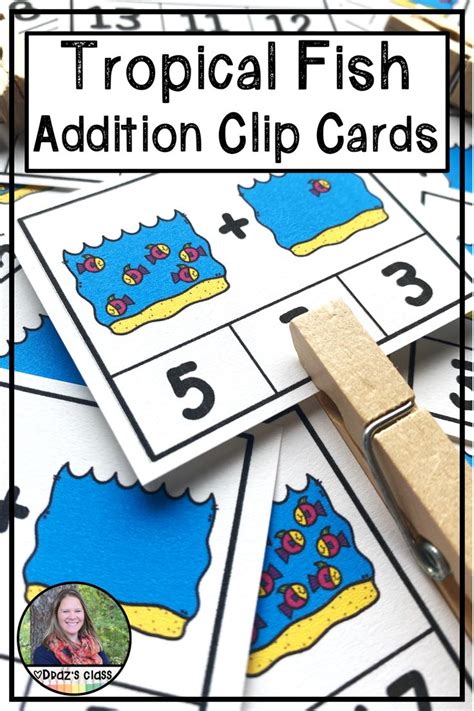 Primary Math Clip Cards Math Clip Cards Math Activities Elementary