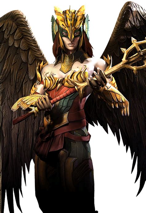Hawkgirl Is A Playable Character In Injustice Gods Among Us She Is