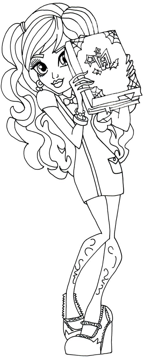 Karakalem düz saçlı kız çizimi kız nasıl çizilir kara kalem çizim çalışması resmi çizimi videosu not: Monster High Boyama Sayfaları Renksiz - Salsa