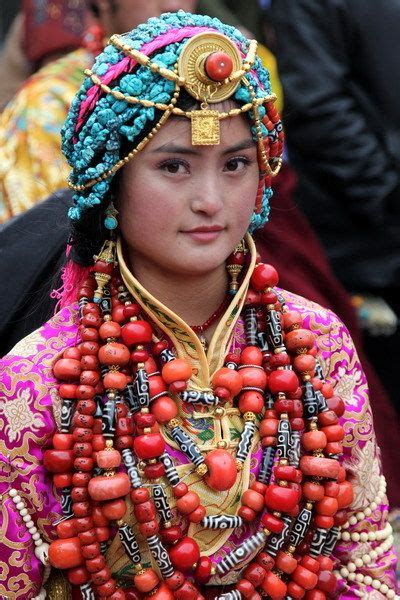 Central Asia Tibet Khampa People Women Beauty Around The World Beautiful People