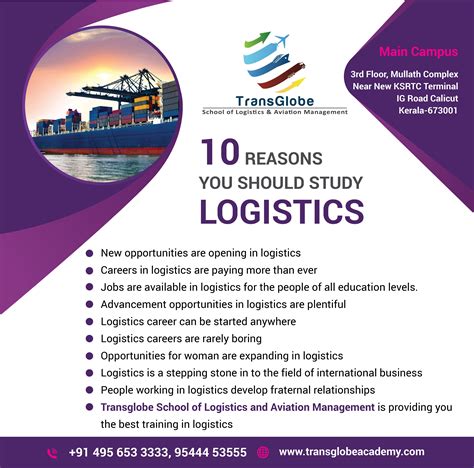 Transglobe Is The Best Logistics Training Institute In Keralalogistics