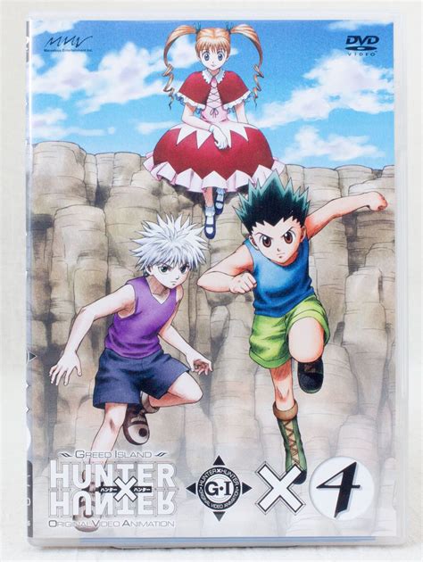 Hunter X Hunter Greed Island Vol4 Dvd W Post Card Japan Anime