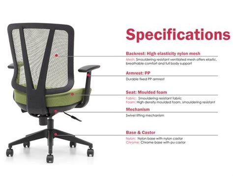 An ergonomic office chair can do wonders to alleviate lower back pain that can affect you long after you leave work for the day. i-Wasp Nylon Base MYR 275 i-wasp Low Back Mesh Chair from ...