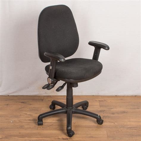 Office Chair No Arms Black Op203