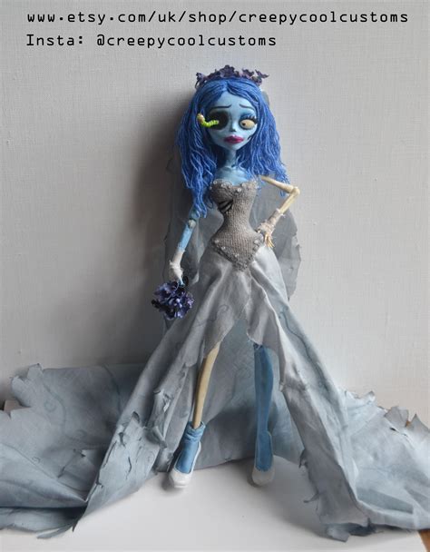 I Made This Corpse Bride Doll She S Sold But I Recreate Her For Custom Orders R Timburton