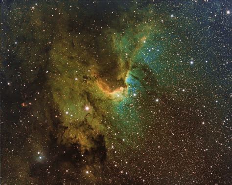 The Cave Nebula Hubble Palette Astrodoc Astrophotography By Ron