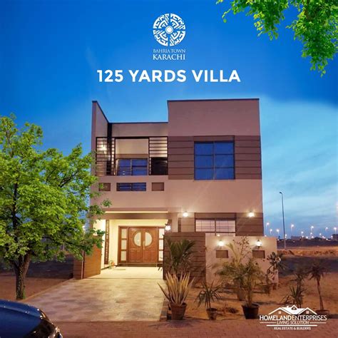 125 Yards Villa Bahria Town Karachi Villa Yard