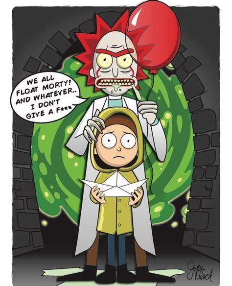Rick And Morty X IT Pennywise Rick And Morty Image Rick And Morty