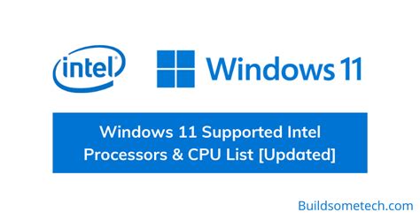 Windows 11 Compatible Processors Complete List Official 60 Off